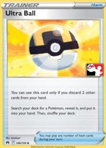 Ultra Ball (146d/163) — Play! Pokémon Prize Pack Series Three