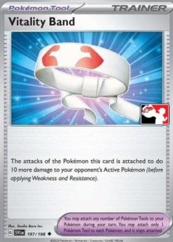 Carta Vitality Band (197/163) do set Play! Pokémon Prize Pack Series Three — Pokémon TCG | Bynx