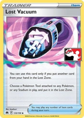 Aspirador Perdido / Lost Vacuum (135c/086) — Play! Pokémon Prize Pack Series Four