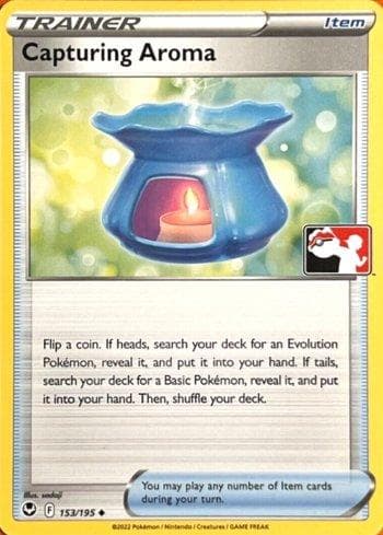 Capturing Aroma (153c/086) — Play! Pokémon Prize Pack Series Four