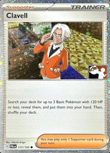 Clavell (177/086) — Play! Pokémon Prize Pack Series Four