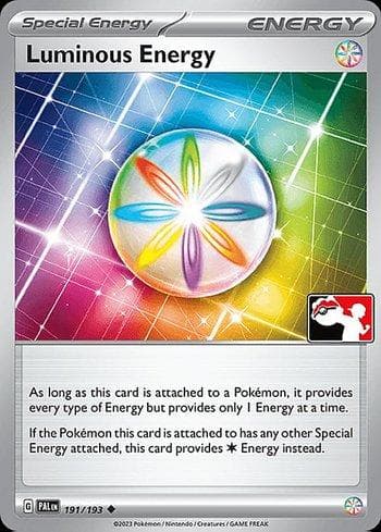 Energia Luminosa / Luminous Energy (191/086) 191 — Play! Pokémon Prize Pack Series Four
