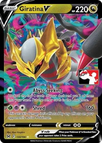 Carta Giratina-V (130/086) do set Play! Pokémon Prize Pack Series Four — Pokémon TCG | Bynx