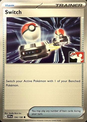 Carta Switch (194/086) do set Play! Pokémon Prize Pack Series Four — Pokémon TCG | Bynx