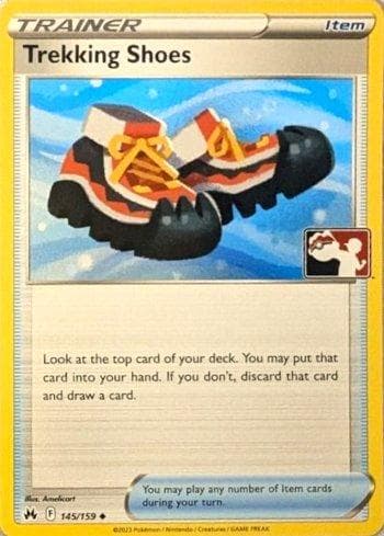 Trekking Shoes (145/086) — Play! Pokémon Prize Pack Series Four