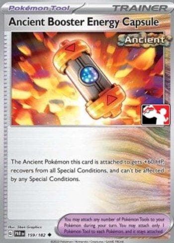 Carta Cápsula Energética de Melhoria Ancestral / Ancient Booster Energy Capsule (159/086) 159/86 — Pokémon TCG | Bynx