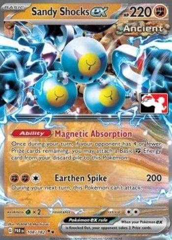 Carta Choque Areia ex / Sandy Shocks ex (108b/086) — Pokémon TCG | Bynx