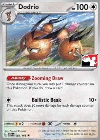 Carta Dodrio do set Play! Pokémon Prize Pack Series Five — Pokémon TCG | Bynx