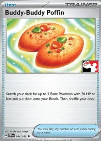 Carta Buddy-Buddy Poffin (144/094) do set Liga BR — PPPS6 — Pokémon TCG | Bynx