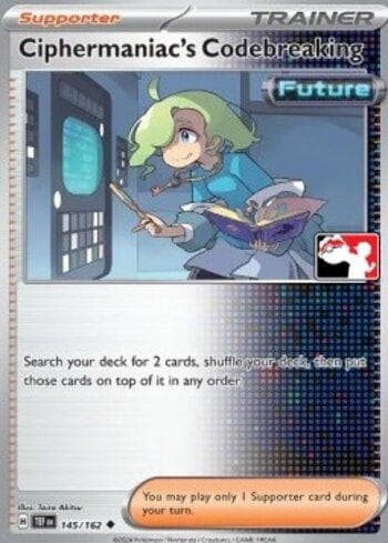 Carta Ciphermaniac's Codebreaking (145b/094) do set Liga BR — PPPS6 — Pokémon TCG | Bynx