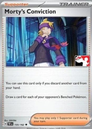 Convicção do Morty / Morty — Play! Pokémon Prize Pack Series Six