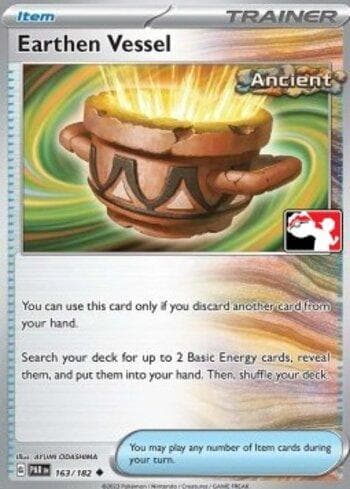 Carta Earthen Vessel (163/094) do set Liga BR — PPPS6 — Pokémon TCG | Bynx