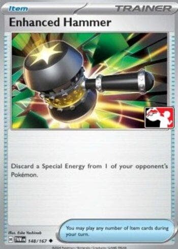 Carta Enhanced Hammer (148/094) do set Liga BR — PPPS6 — Pokémon TCG | Bynx