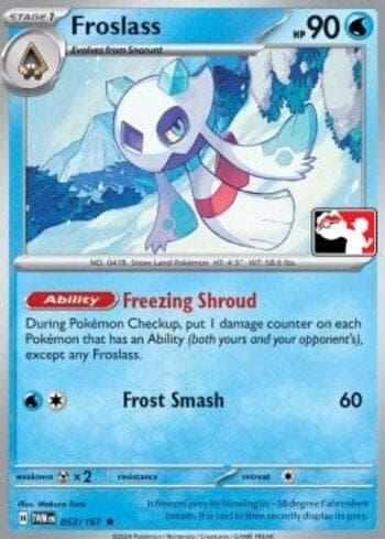 Carta Froslass (053/094) do set Liga BR — PPPS6 — Pokémon TCG | Bynx