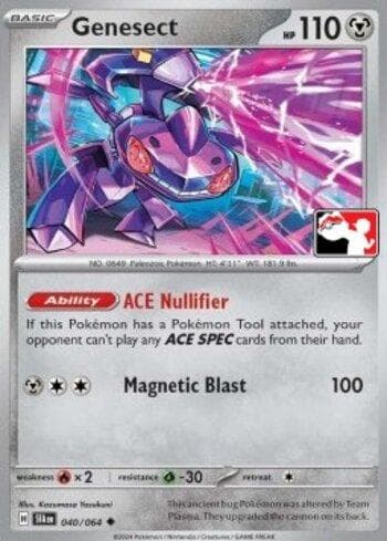 Carta Genesect (040/094) do set Liga BR — PPPS6 — Pokémon TCG | Bynx