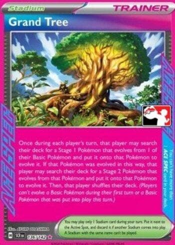 Carta Grand Tree (136/094) do set Liga BR — PPPS6 — Pokémon TCG | Bynx