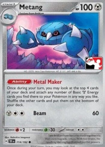 Carta Metang (114/094) do set Liga BR — PPPS6 — Pokémon TCG | Bynx