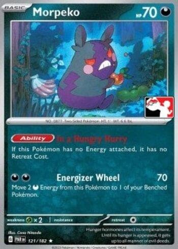 Carta Morpeko (121b/094) do set Liga BR — PPPS6 — Pokémon TCG | Bynx