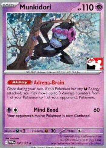 Carta Munkidori (095/094) do set Liga BR — PPPS6 — Pokémon TCG | Bynx