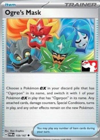 Carta Ogre's Mask (159/094) do set Liga BR — PPPS6 — Pokémon TCG | Bynx