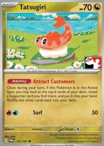 Carta Tatsugiri (131/094) do set Liga BR — PPPS6 — Pokémon TCG | Bynx
