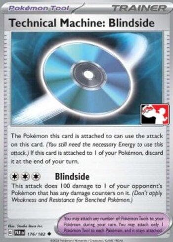 Carta Technical Machine: Blindside (176/094) do set Liga BR — PPPS6 — Pokémon TCG | Bynx