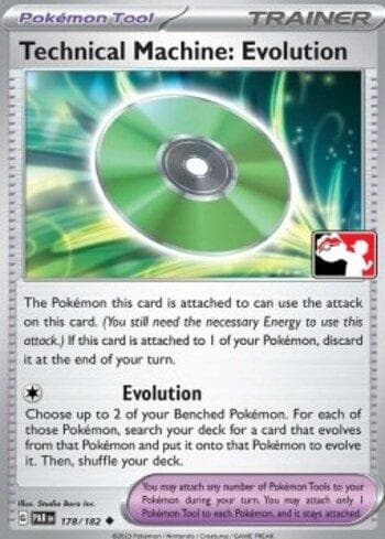 Carta Technical Machine: Evolution (178/094) do set Liga BR — PPPS6 — Pokémon TCG | Bynx