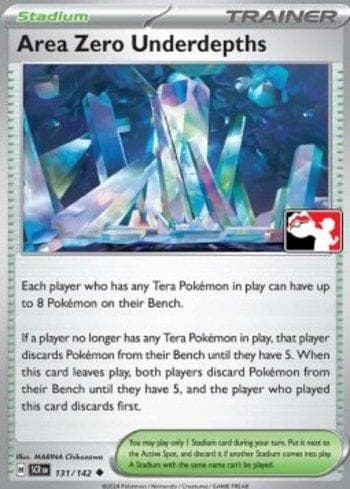 Carta Area Zero Underdepths (131/096) do set Liga BR — PPPS7 — Pokémon TCG | Bynx