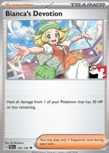 Carta Bianca's Devotion (142/096) do set Liga BR — PPPS7 — Pokémon TCG | Bynx