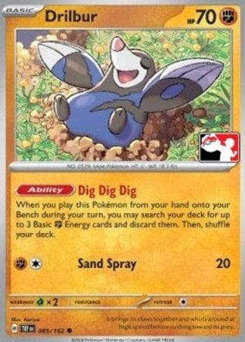Carta Drilbur (085/096) do set Liga BR — PPPS7 — Pokémon TCG | Bynx