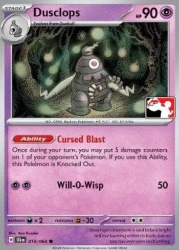 Carta Dusclops (019/096) do set Liga BR — PPPS7 — Pokémon TCG | Bynx
