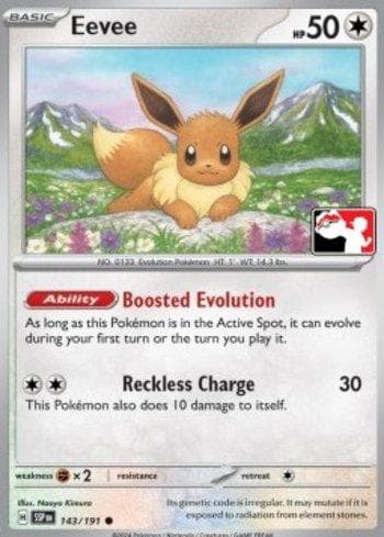 Carta Eevee (143b/096) do set Liga BR — PPPS7 — Pokémon TCG | Bynx