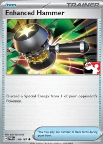 Carta Enhanced Hammer (148/096) do set Liga BR — PPPS7 — Pokémon TCG | Bynx
