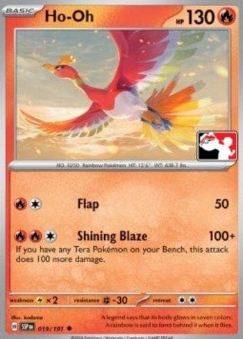 Carta Ho-Oh (019b/096) do set Liga BR — PPPS7 — Pokémon TCG | Bynx