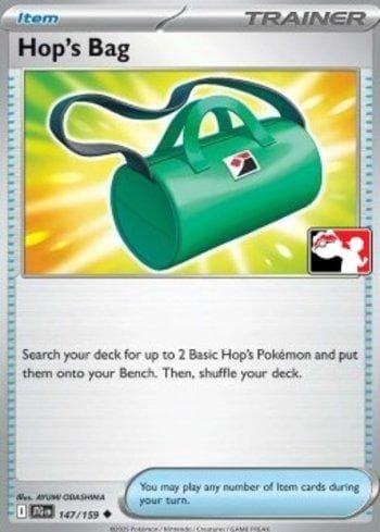 Carta Hop's Bag (147/096) do set Liga BR — PPPS7 — Pokémon TCG | Bynx