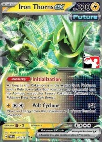 Carta Iron Thorns ex (077/096) do set Liga BR — PPPS7 — Pokémon TCG | Bynx