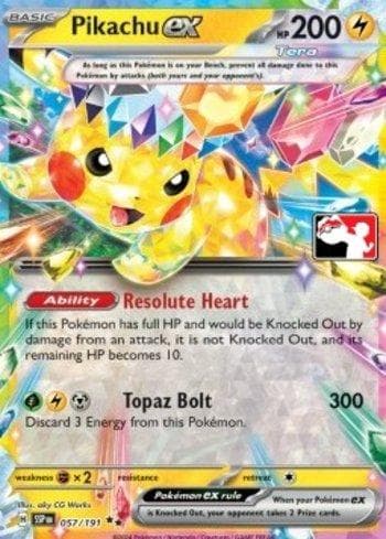 Pikachu ex (057b/096) — Liga BR — PPPS7