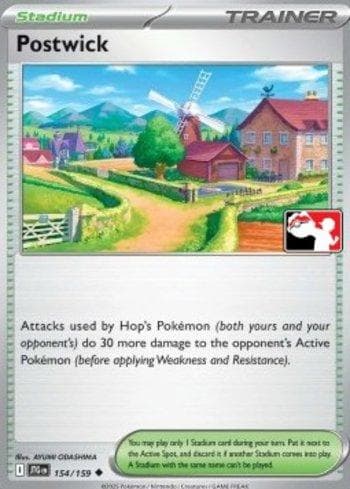 Carta Postwick (154/096) do set Liga BR — PPPS7 — Pokémon TCG | Bynx
