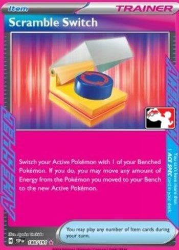 Carta Scramble Switch (186/096) do set Liga BR — PPPS7 — Pokémon TCG | Bynx