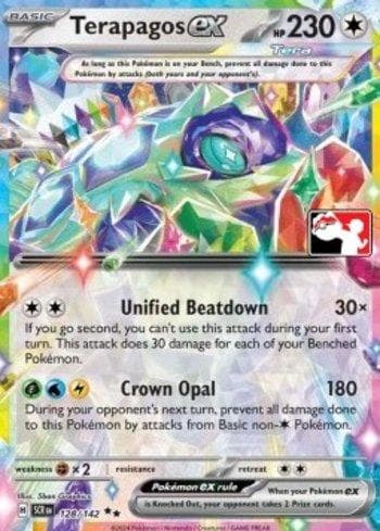 Carta Terapagos ex (128/096) do set Liga BR — PPPS7 — Pokémon TCG | Bynx