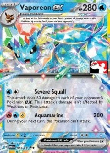 Vaporeon ex (023/096) — Liga BR — PPPS7