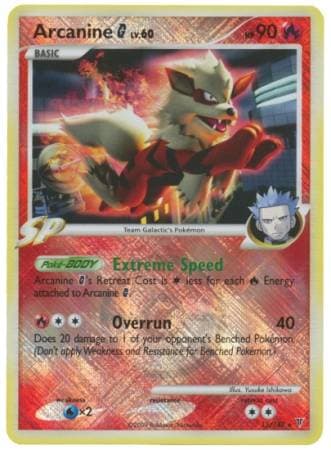 Carta Arcanine G do set Promos — Pokémon TCG | Bynx