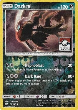 Carta Darkrai - League do set Promos — Pokémon TCG | Bynx