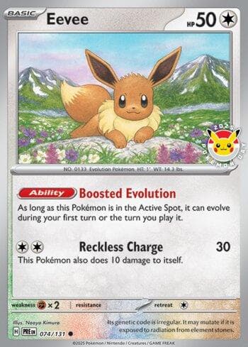 Eevee - Pokemon Day 2025 — Promos