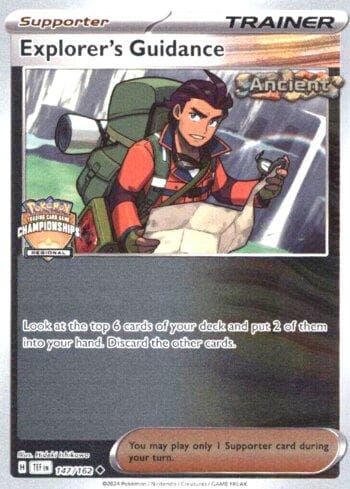 Carta Explorer's Guidance - Regional Championships do set Promos — Pokémon TCG | Bynx