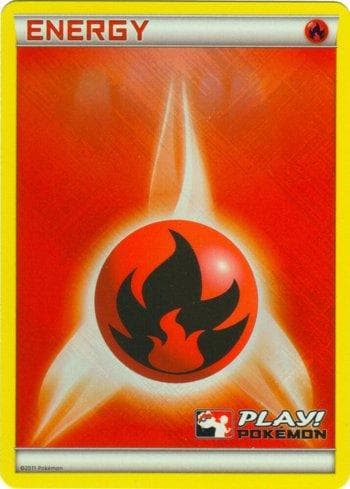 Fire Energy - 2011 Organized Play Promo — Promos