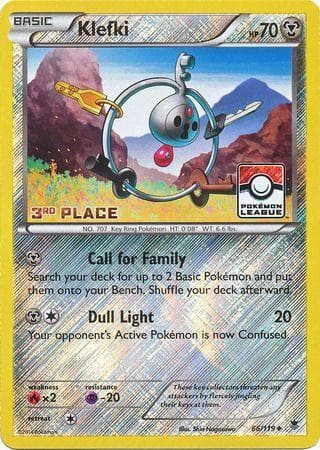 Carta Klefki - 3rd Place do set Promos — Pokémon TCG | Bynx
