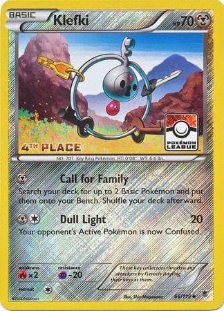 Carta Klefki - 4th Place do set Promos — Pokémon TCG | Bynx