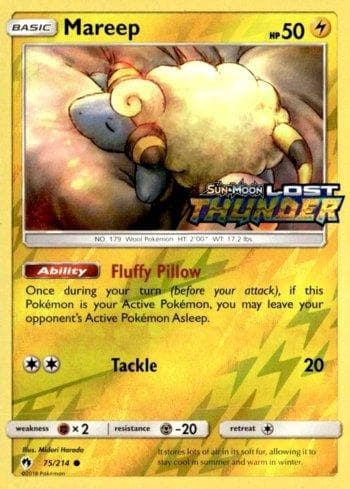 Carta Mareep (Lost Thunder) do set Promos — Pokémon TCG | Bynx
