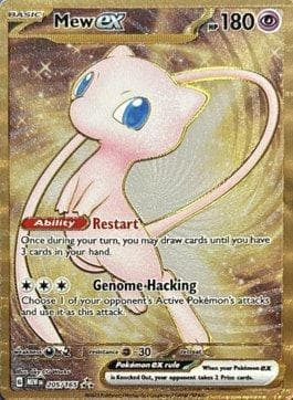 Carta Mew ex - UPC Metal Card do set Promos — Pokémon TCG | Bynx